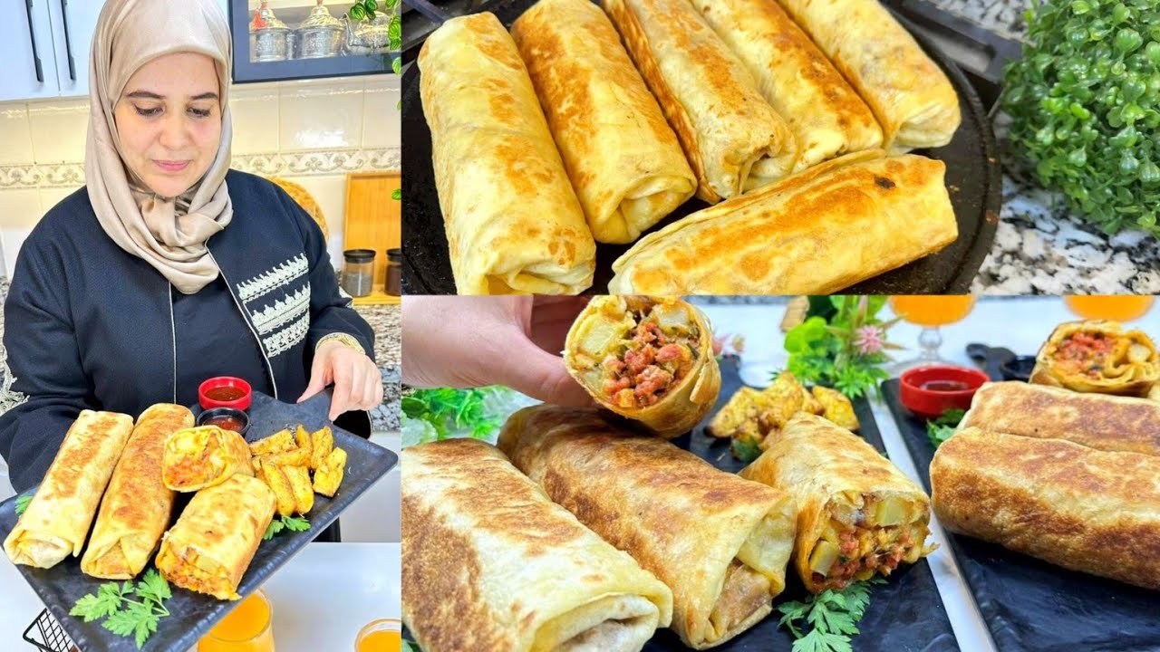 سجليهم عندك اينفعوك بزاف👌 سندويشات طاكوس بأسهل طريقة