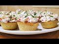 КАРТОШЕЧКА-СЕЛЁДОЧКА -ОГУРЧИК  КАРТОФЕЛЬНЫЕ ТАРТОЛЕТКИ К ПРАЗДНИЧНОМУ СТОЛУ