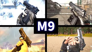 【FPS】ベレッタ M9 リロード集 Beretta 92 Comparison In Video Games + Real ! screenshot 2