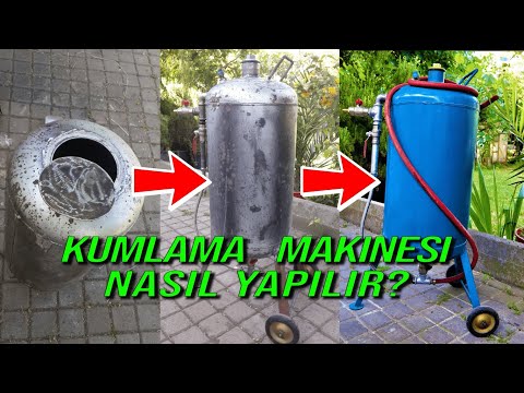 Video: Küçük Bir Kompresör Için Mini Kumlama Makinesi: Kendiniz Yapabileceğiniz Kompakt Bir Kumlama Makinesi, Nasıl Yapılır, Nasıl Kullanılır