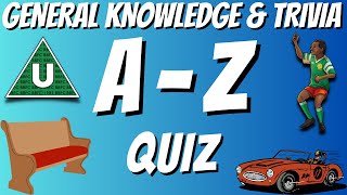 General Knowledge & Trivia Quiz, 26 Questions, Answers are in alphabetical order Non Multiple-choice screenshot 5