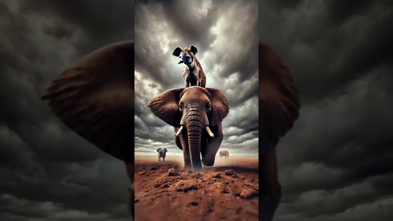 Incredible animal's fusion bull +shark 😱 