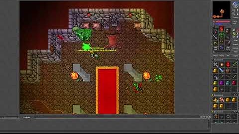 Old Tibia - Orc Fortress Quest (8.0)
