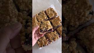 Blueberry Crumble Shortbread Bars recipe shorts  recipeoftheday baking dessert bakingrecipe