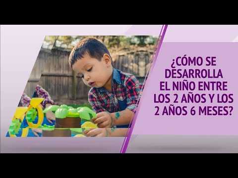 Video: Cómo Desarrollar Un Niño A Los 2 Años