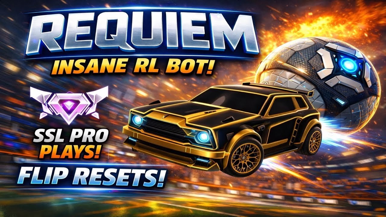 THE BEST Rocket League AI Bot For 2v2s! | Requiem SSL AI Bot - Cheat ...