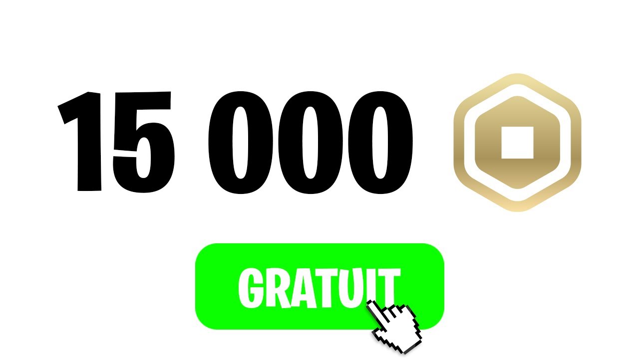 NOUVEAU GLITCH POUR OBTENIR 15 000 ROBUX GRATUITEMENT 🤯 - YouTube