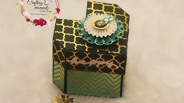 Heart shaped explosion box || Heart exploding box || surprise box ideas || explosion box ideas