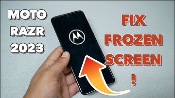 Moto Razr 40 5G 2023 How to Fix Frozen\Blank Screen DON