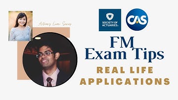 Exam FM | Financial Mathematics Exam Tips | Actuarial Applications