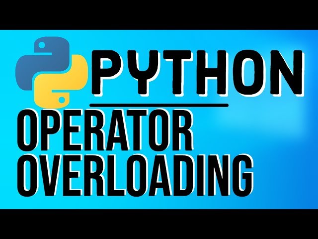 Operator Overloading In Python