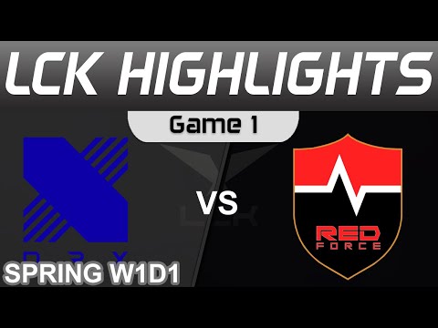 DRX vs NS Highlights Game 1 LCK Spring Season DRX vs Nongshim RedForce by Onivia