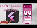 Flutter Wallet App – Clean & Modern Home Screen UI Part 1