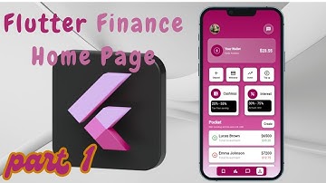 Flutter Wallet App – Clean & Modern Home Screen UI  Part 1