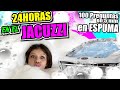 💦🔥 24 HORAS EN UN JACUZZI  😱CONTESTO 100 PREGUNTAS INCÓMODAS en 5 MINUTOS en ESPUMA