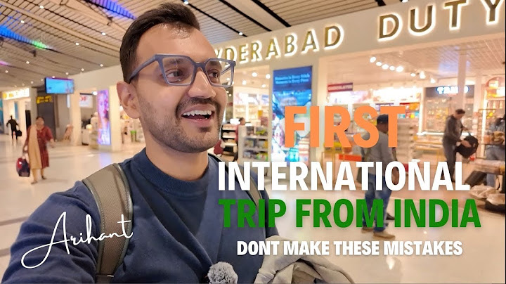 Going on First International flight from India ? Immigration mistakes | Beginners guide in 2025 thumbnail