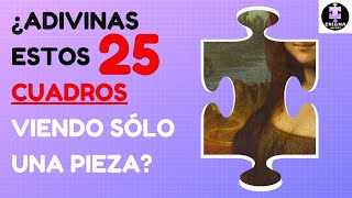 ⏳ ADIVINA la PINTURA. Cómo APRENDER y adivinar CUADROS FAMOSOS 🎨. ARTE de nivel fácil a difícil ✅❌ screenshot 1