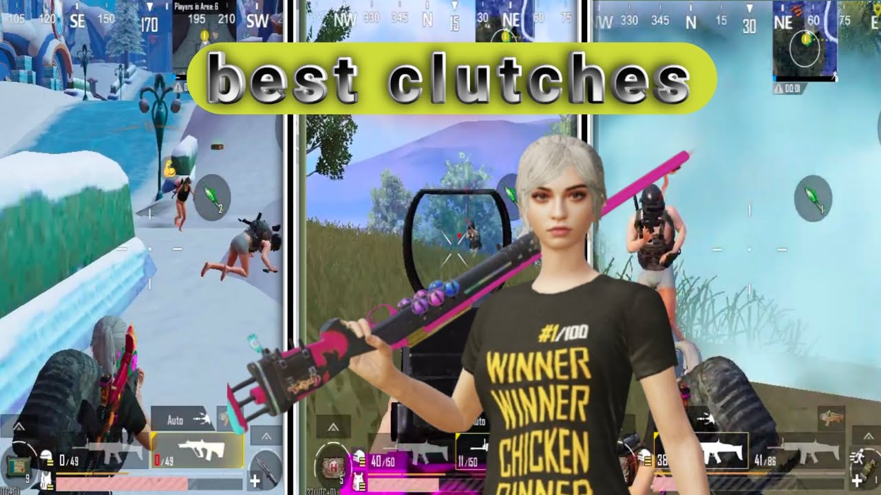 Best clutches 🤔 of PUBG Mobile - YouTube