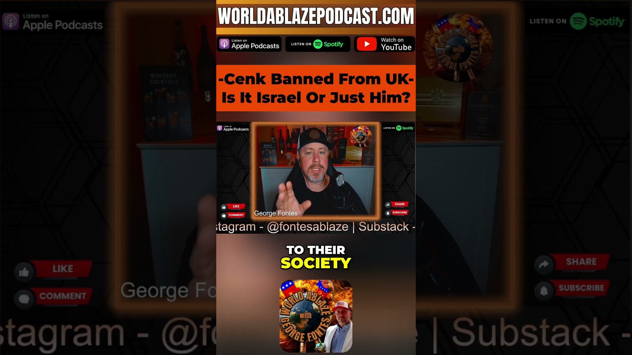 Cenk Uygur Banned From UK - Who's To Blame?