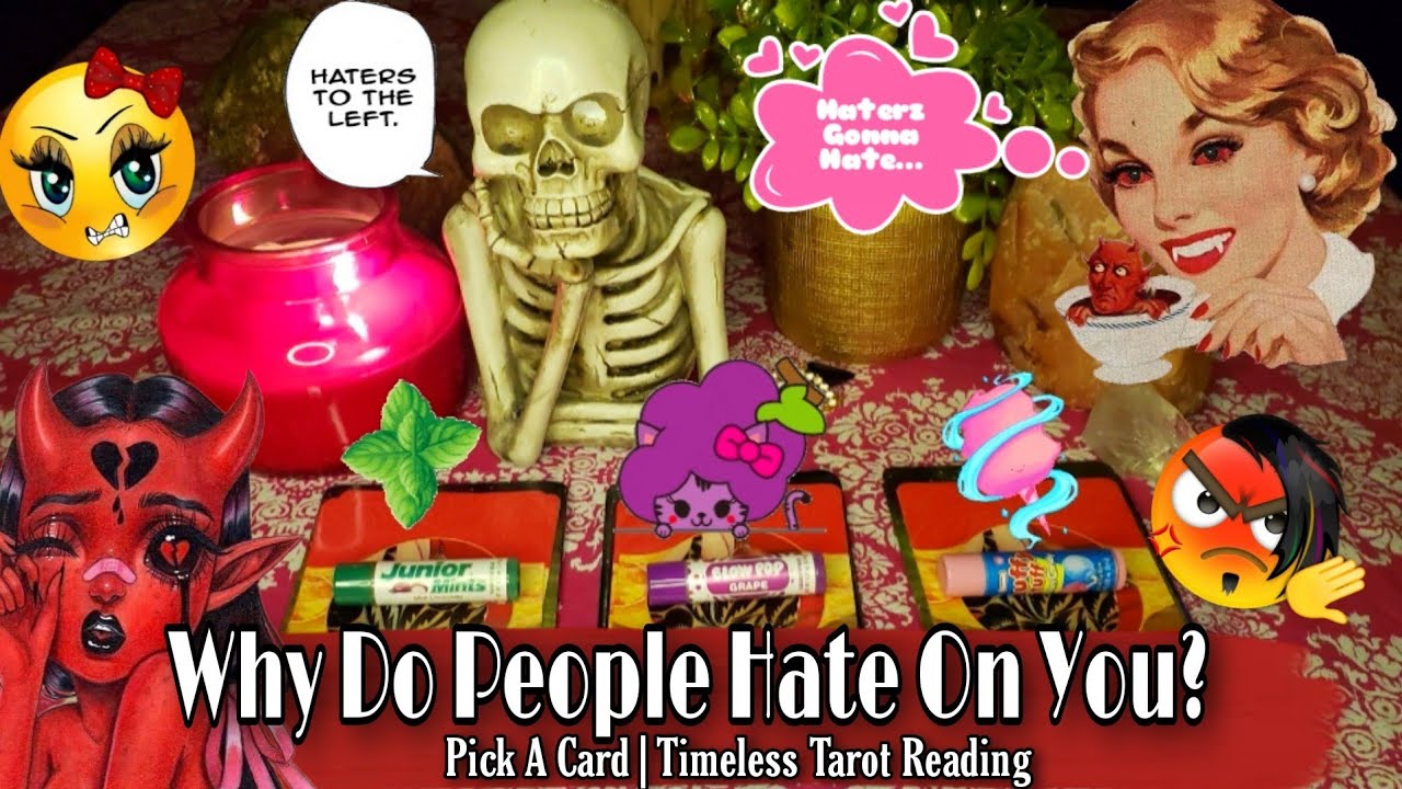🤬Why Do People Hate On YOU?😡🧿😁🎯 Timeless✨Pick A Card✨| Tarot Reading