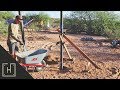 DIY Concrete Deck with Steel Pergola - Setting The Pergola Posts (part 2) DIY Concrete Deck with Steel Pergola - Setting The Pergola Posts (part 2)