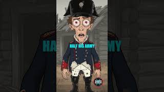 Napoleon vs Winter Was Not Close.. #animation #historicalmyths #history #shorts