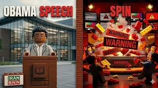 The Obama Speech Everyone's Reframing as a "Warning" to Trump | Iran Lego Animation