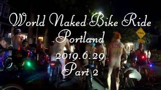 World Naked Bike Ride (WNBR) 2019 Portland Part2