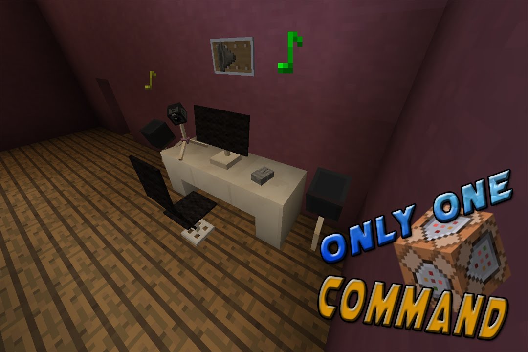Minecraft Youtuber Gear With Only One Command Block Computers