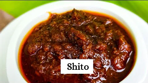 How To Make Authentic Original Ghana Shito || Ghanaian Black Chilli Sauce || Perpetual Asiamah