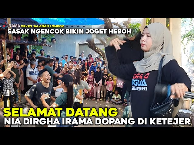 SELAMAT DATANG NIA DIRGHA IRAMA DOPANG DI SAMBUT MERIAH WARGA KETEJER BARU SAMPAI UDAH PADAT class=