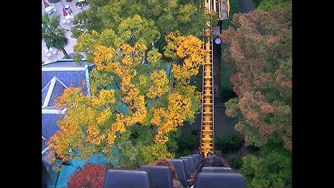 Shuttle Loop シャトルループ (ナガシマスパーランド) POV 2 (rear seat)