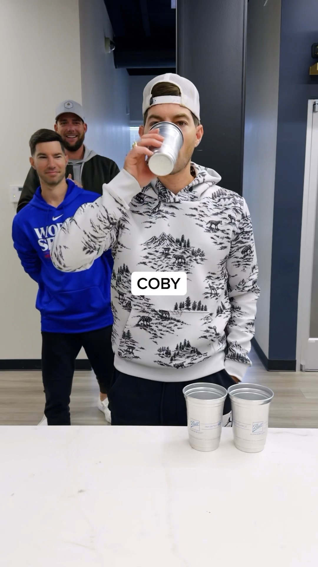 Which dude drank the lime juice?? ?