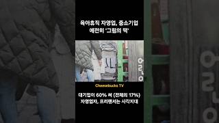 Csb News. 육아휴직 자영업, 중소기업 여전히 '그림의 떡'