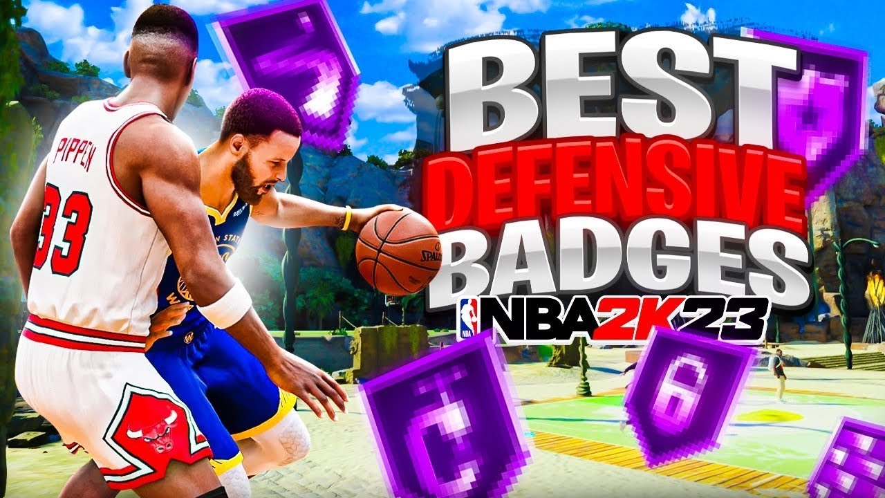 BEST DEFENSIVE BADGES FOR LOCKDOWNS IN 2K23 - YouTube