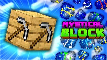 Minecraft Mystical Block | THE MINING DIMENSION & BIG BASE EXPANSION! #2 [Modded Questing Skyblock]
