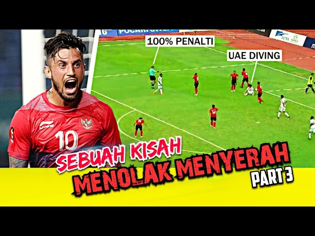 Saat TIMNAS hantam RAKSASA asia yang dibantu WASIT • Indonesia vs UEA 2018 • dribble9 class=