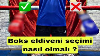 Boks Eldi̇veni̇ Seçi̇mi̇ Nasil Olmali ?