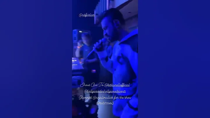 Atifaslam live performing in Los Angeles 25 June 2022