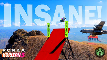 I Just Built Jumps OVER THE VOLCANO - Forza Horizon 5 Event Lab Masterpiece