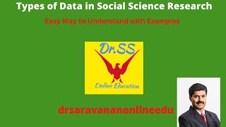 Types of Data in Social Science