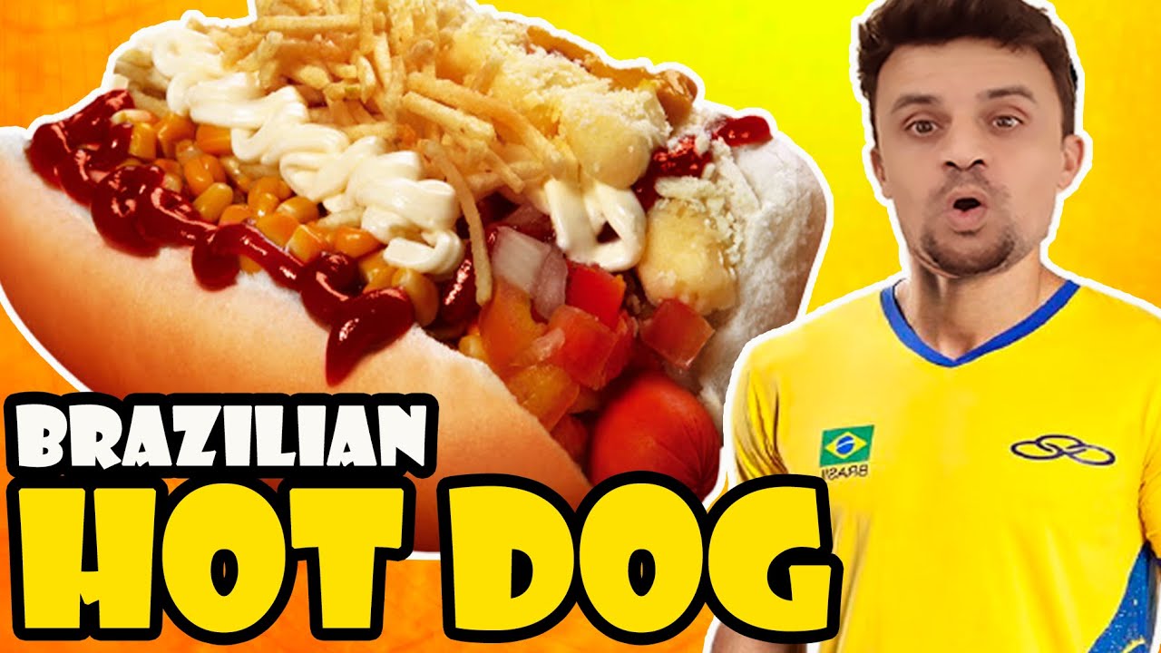 Cachorro quente Brasileiro (Brazilian hot dog) at the Braz…