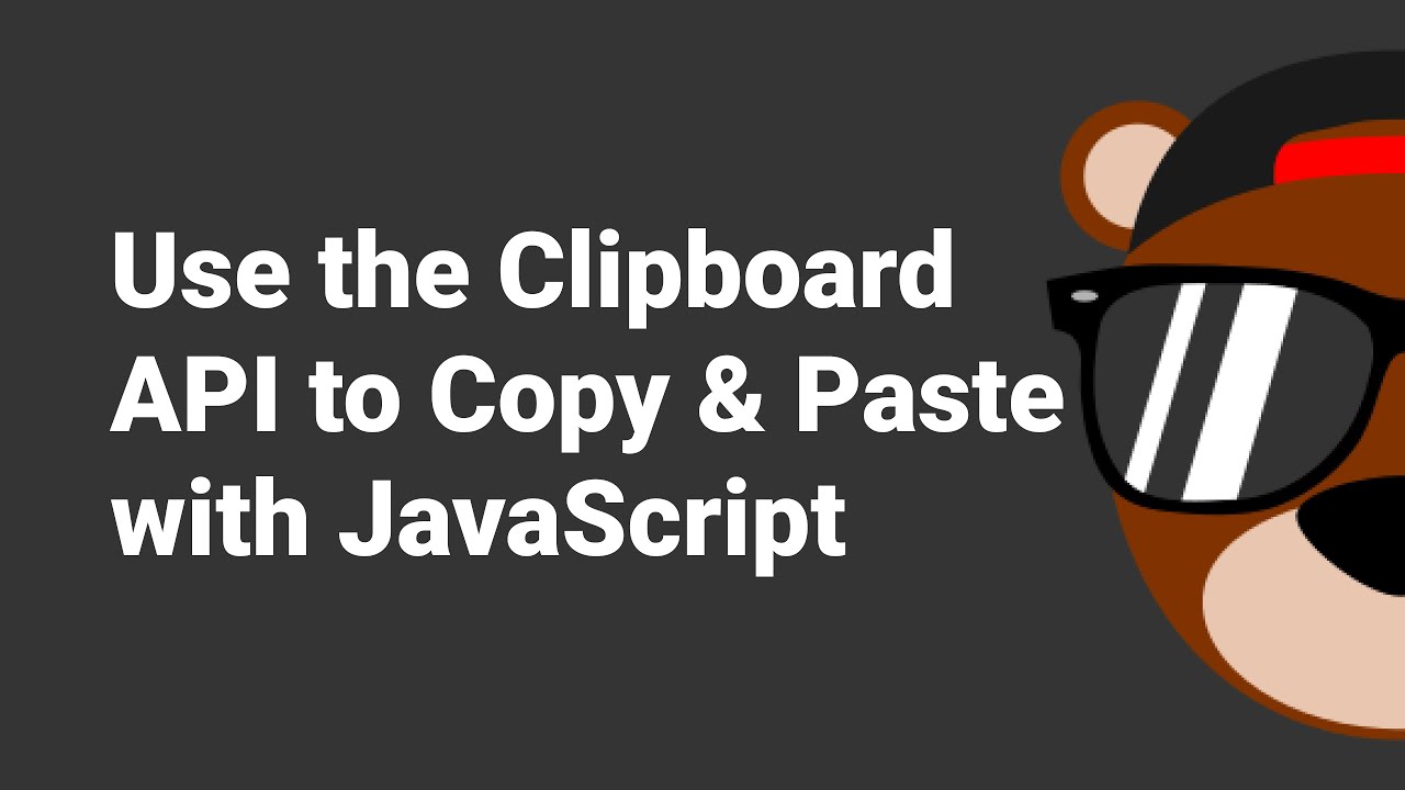 Clipboard api