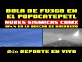 🔴REPORTE SISMO M4.4 EN LA BRECHA DE GUERRERO🔴BOLA DE FUEGO  POPOCATEPETL Y NUBES SÍSMICAS EN CDMX🔴