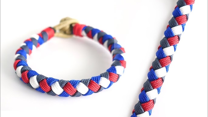 DIY Paracord Bracelet 2 Strands Round Braid World Of Paracord How to make  Paracord Bracelet Tutorial 