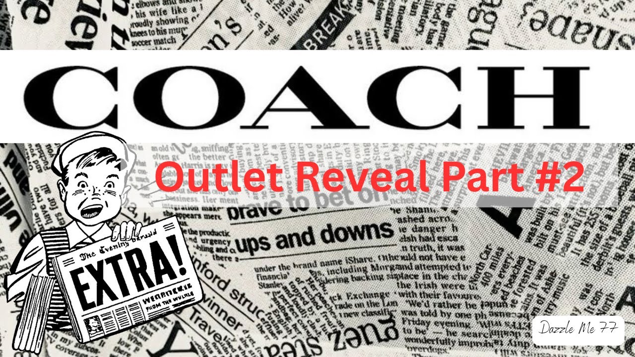 Открытие магазина COACH Outlet 28.01.2026 / Небольшая беседа / Первый опыт с COACH для меня🤭🖤📰🗞️