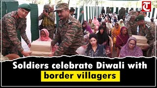 Indian Army celebrates Diwali with civilians along LoC in Balnoi, Poonch | J&K