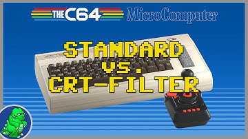 THEC64 Maxi Mikrocomputer | 4:3-Format 🆚 4:3 CRT-Filter [Röhrenfernseher-Emulation]