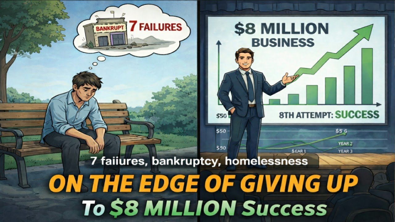 The Power Of Never Giving Up! || He Failed A Dozen Times But Never Gave Up Until He Succeeded 
