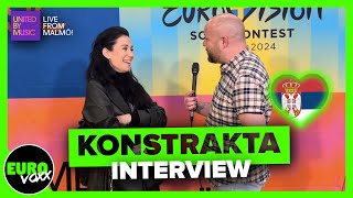 🇷🇸 KONSTRAKTA INTERVIEW @ EUROVISION 2024 // &#39;In Corpore Sano&#39; (Serbia Eurovision 2022)